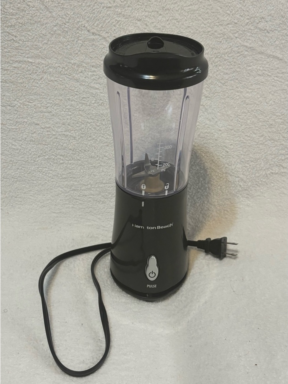 Hamilton Beach Black Personal Blender with Pulse Button